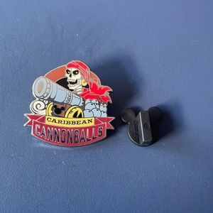 Disney Pin Caribbean Cannonballs